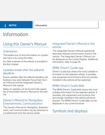 bmw x1 2022 owners manual